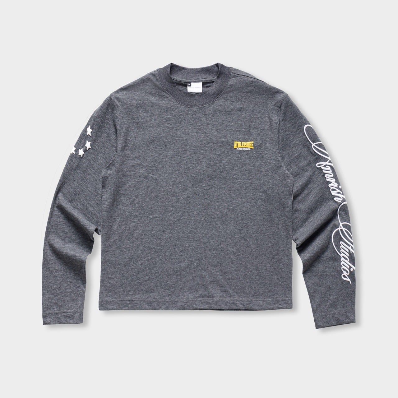  ATHLEISURE 01 LONGSLEEVE TSHIRT - DARK GREY 