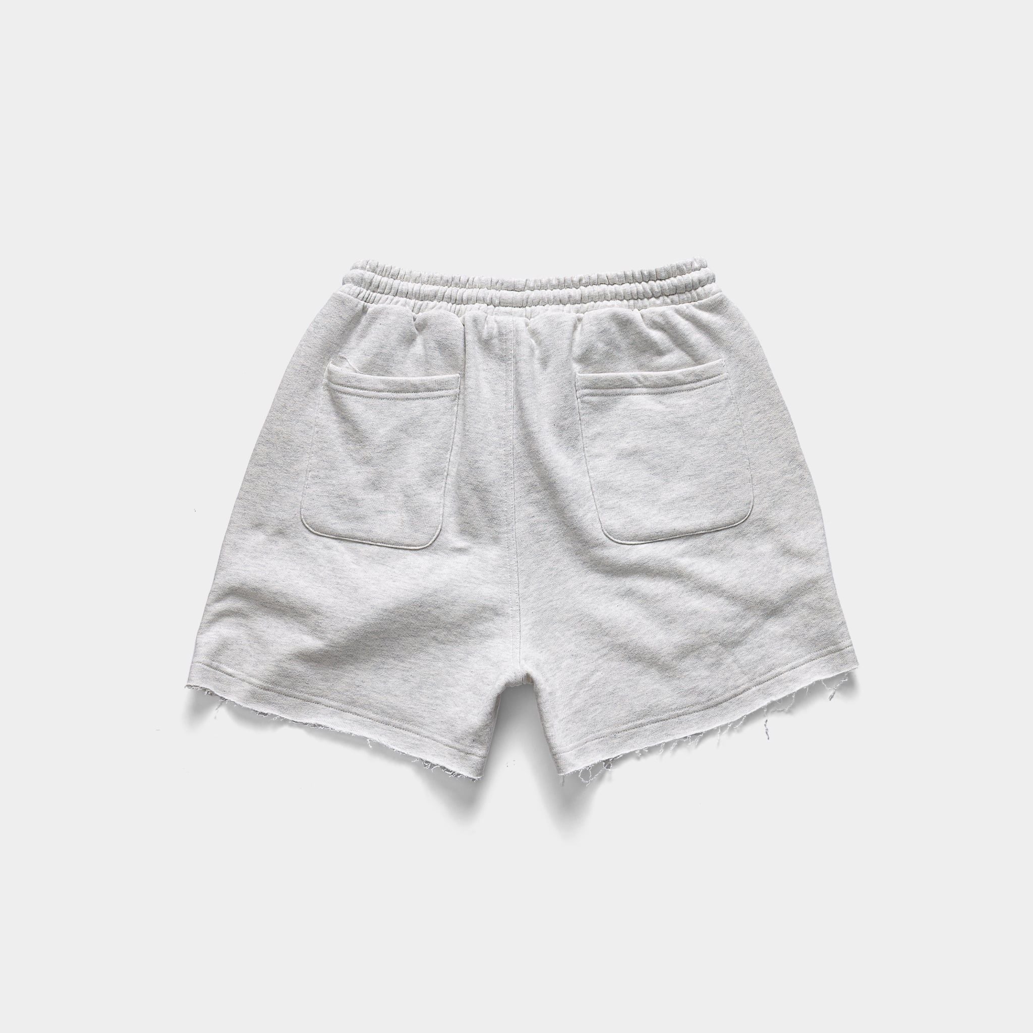  METAL LOGO SWEATSHORT - GREY 