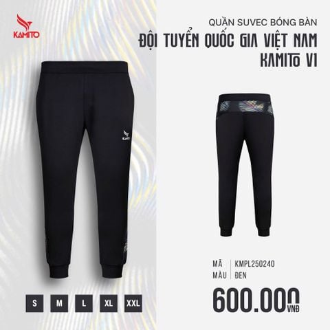  QUẦN DÀI THỂ THAO ĐT BÓNG BÀN VIỆT NAM 