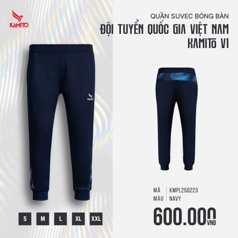  QUẦN DÀI THỂ THAO ĐT BÓNG BÀN VIỆT NAM 