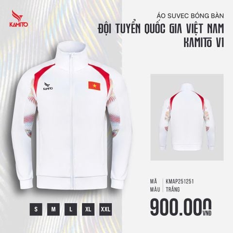  ÁO KHOÁC ĐT BÓNG BÀN VIỆT NAM 