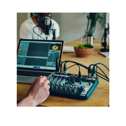  BÀN MIXER ANALOG SOUNDCRAFT NOTEPAD 12FX - LIKENEW 
