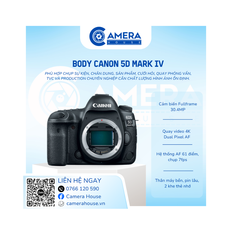  Body Canon EOS 5D Mark IV 