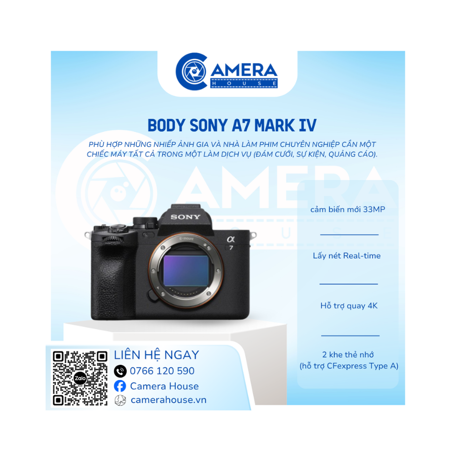  Body Sony A7 Mark IV 