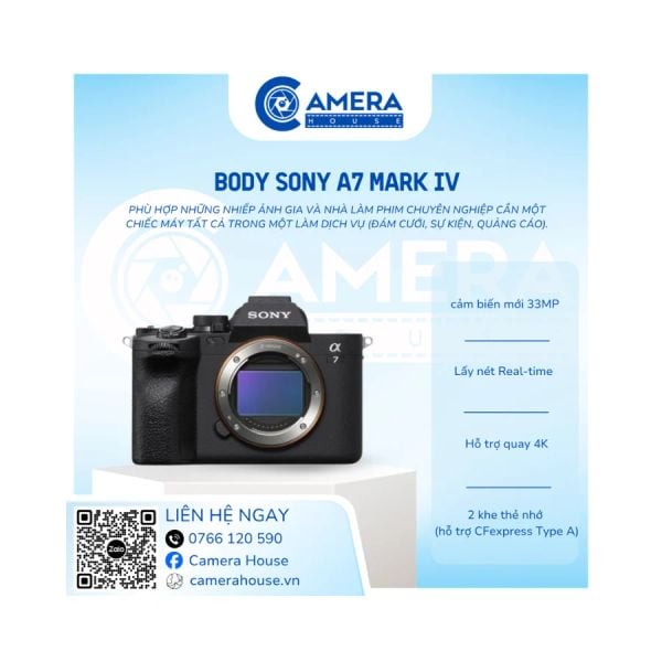  Body Sony A7 Mark IV 