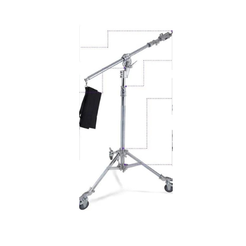  CHÂN BOOM ĐÈN M5 PRO 2IN1 INOX - USED 