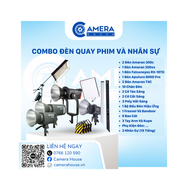  Combo Đèn + Nhân Sự 