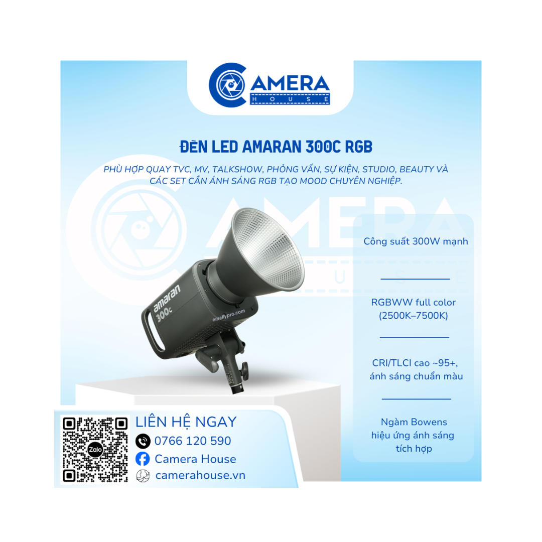  Đèn Led Amaran 300C RGB 