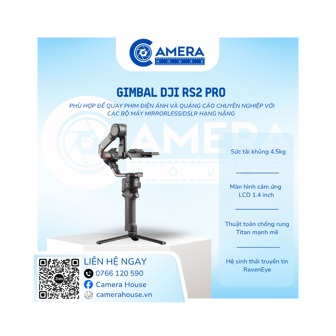  Gimbal DJI RS2 Pro 