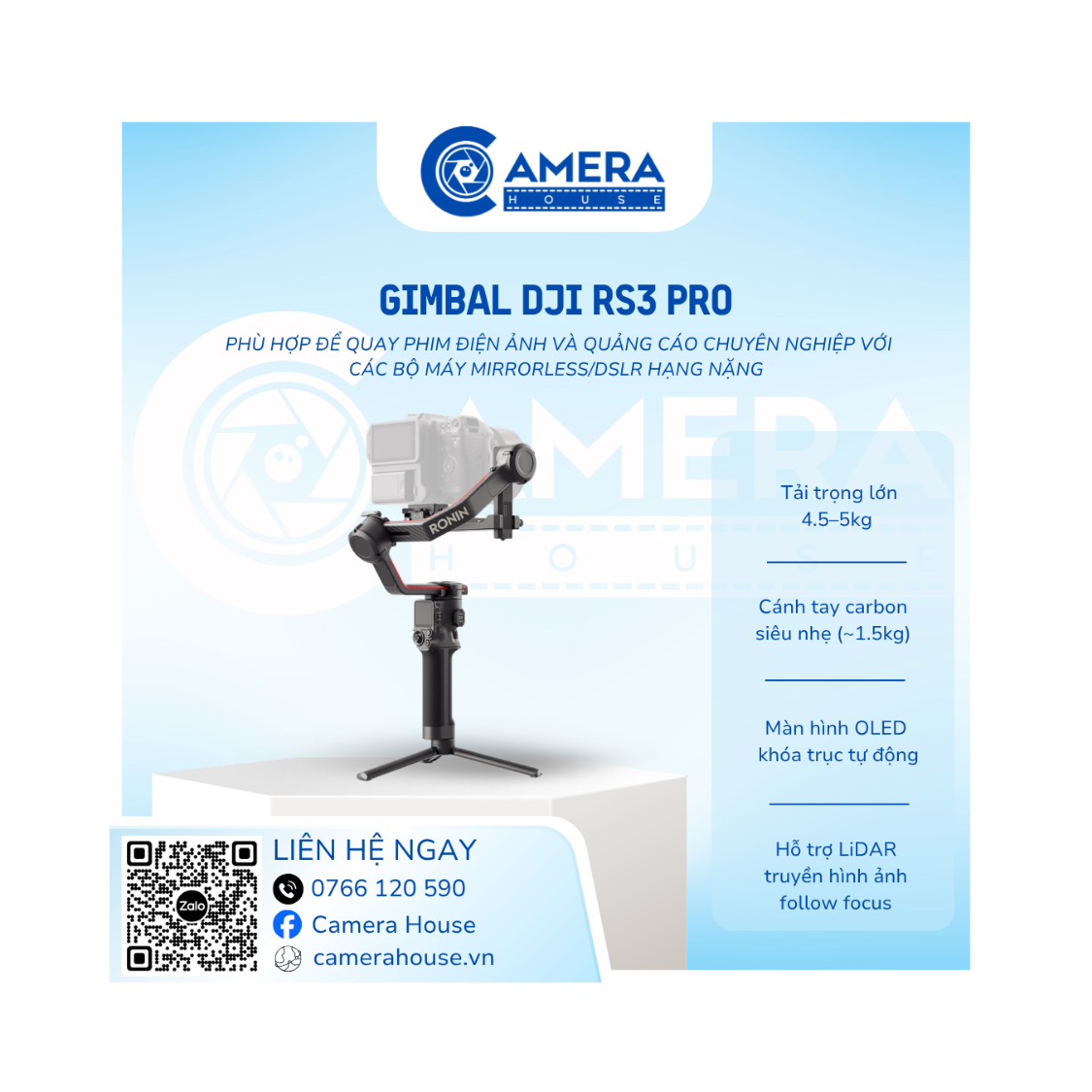  Gimbal Dji RS3 Pro 