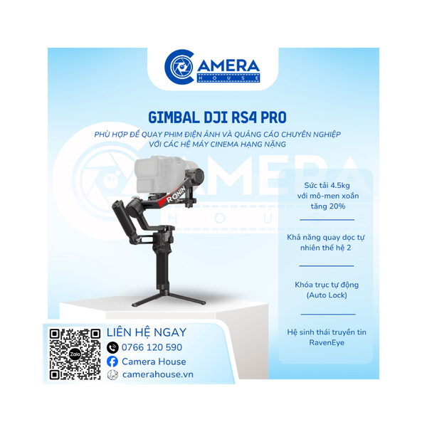 Gimbal DJI RS4 Pro 