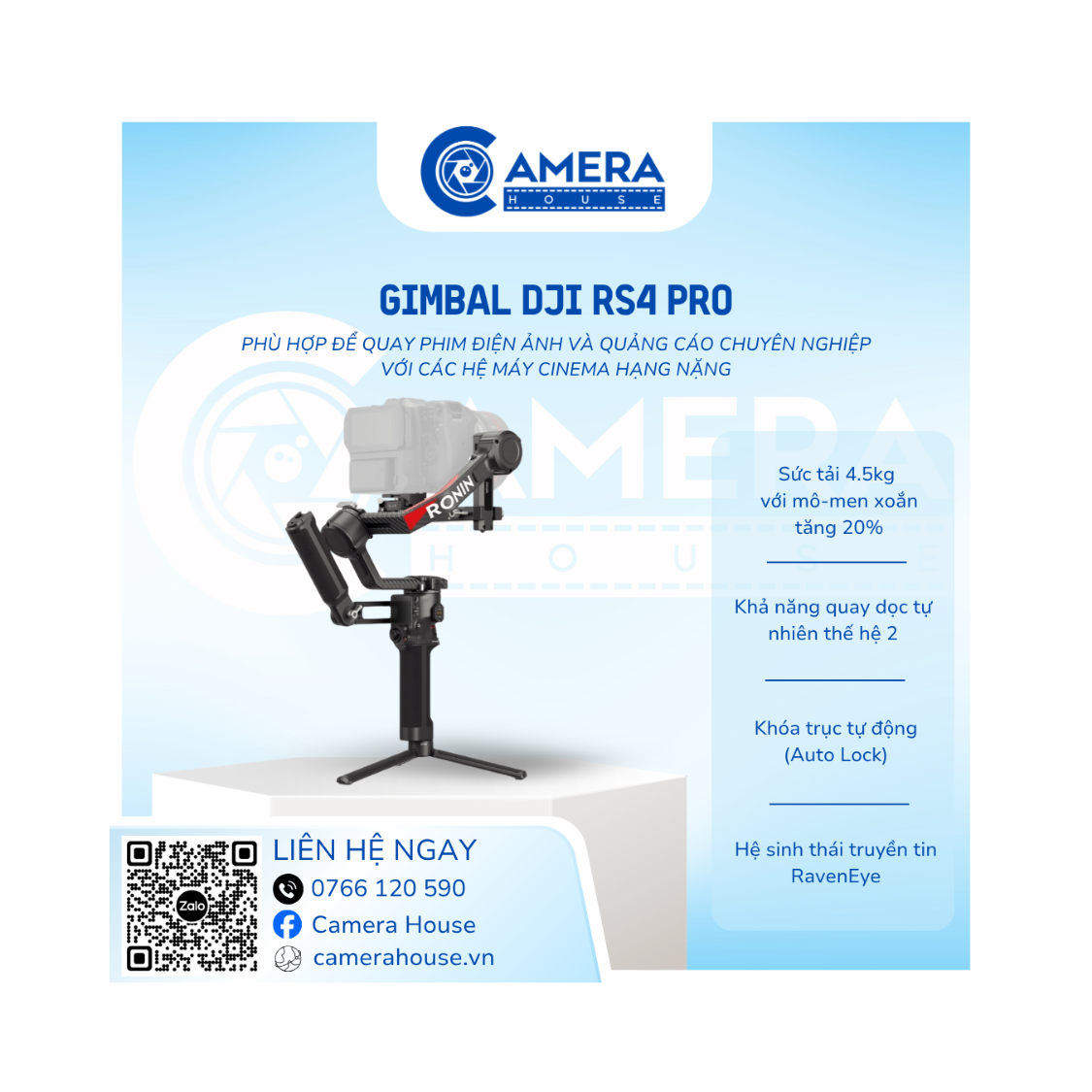  Gimbal DJI RS4 Pro 