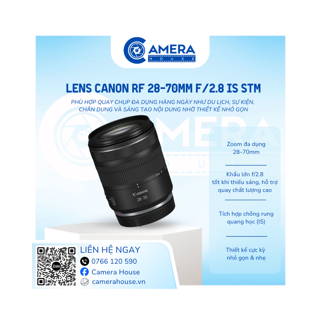  Lens Canon RF 28-70mm f/2.8 IS STM 