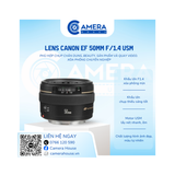  Canon EF 50mm F1.4 USM 