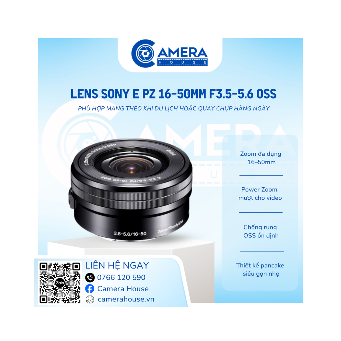  Sony E PZ 16-50mm F3.5-5.6 OSS 