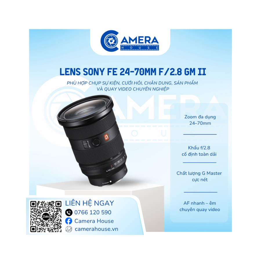  Sony FE 24-70mm f2.8 GM II 