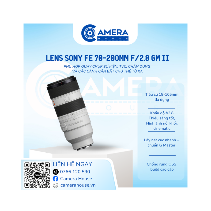  Sony FE 70-200mm f2.8 GM II 
