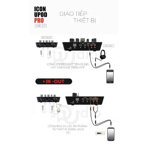  SOUND CARD ICON UPOD PRO – SOUND CARD LIVESTREAM - CŨ ĐẸP 