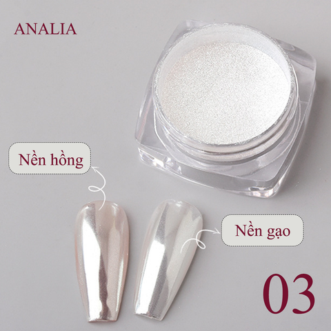  Bột Tráng Gương Nail Ngọc Trai 