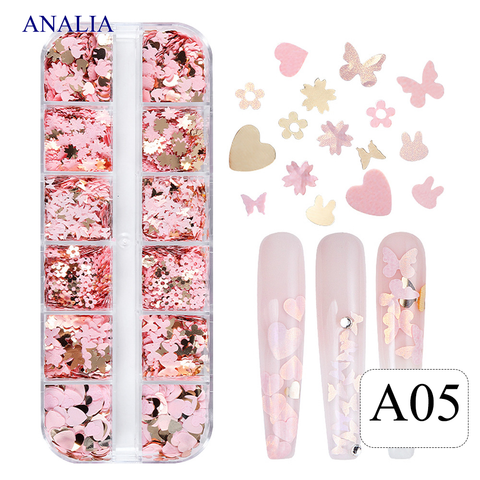  Phụ Kiện Trang Trí Móng Tay 12 Kiểu 
