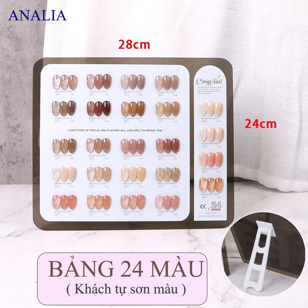  Bảng Màu Sơn Gel 