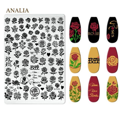  Khuôn in Nails ZX Bằng Thép 