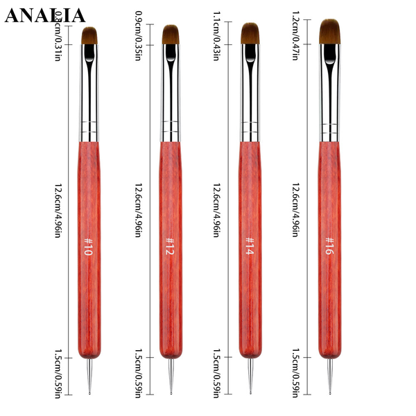  Bộ Cọ French 4 Cây 