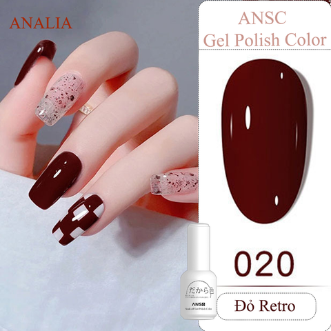 Sơn Gel ANSC Màu Đỏ 
