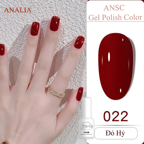  Sơn Gel ANSC Màu Đỏ 