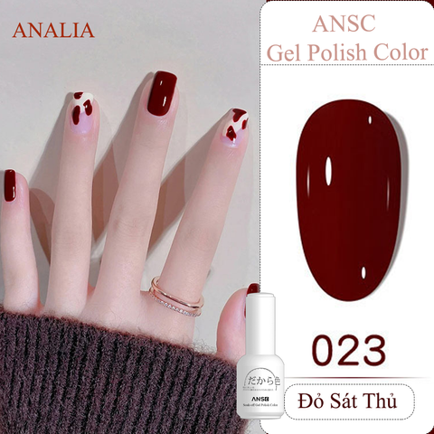  Sơn Gel ANSC Màu Đỏ 