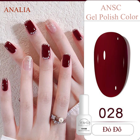  Sơn Gel ANSC Màu Đỏ 