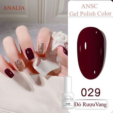  Sơn Gel ANSC Màu Đỏ 