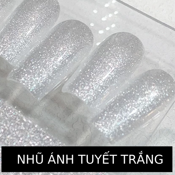  Gel Kim Tuyến Nhũ Ánh Trắng 