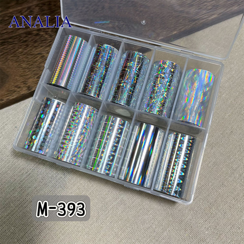  Foil Nail Dạ Quang Hộp Nhiều Kiểu 