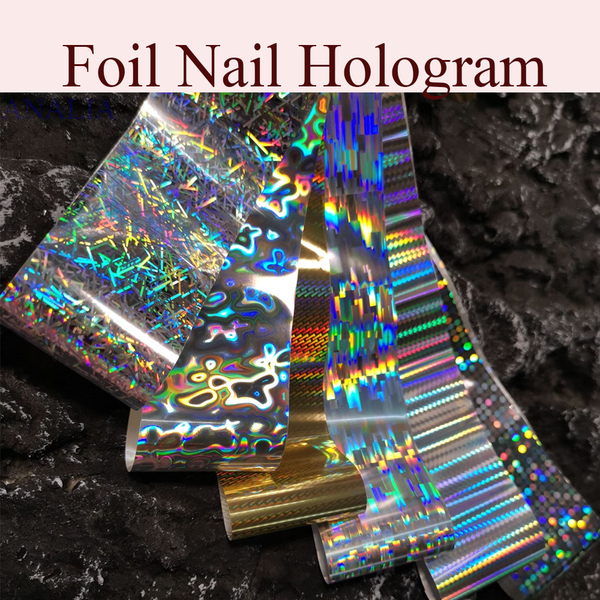  Foil Nail Hologram Siêu Chiếu 