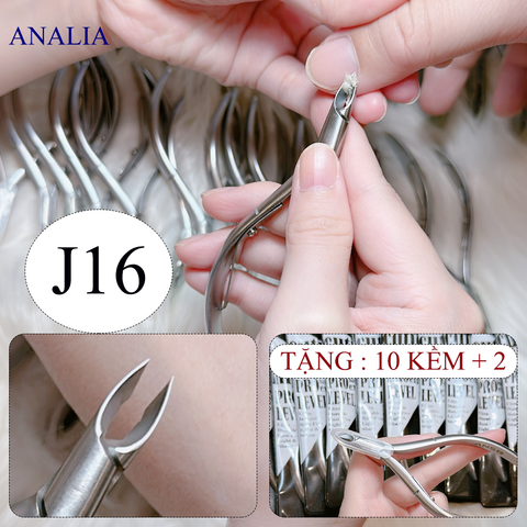  COMBO: Cắt Da Bằng Kềm Inox #10 - J16 