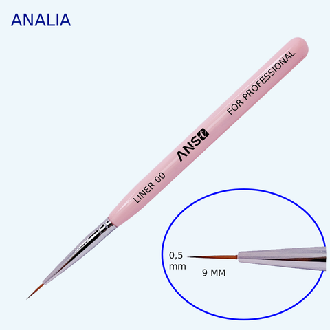  Cọ Râu ANSC Liner 00 - Siêu Nét 