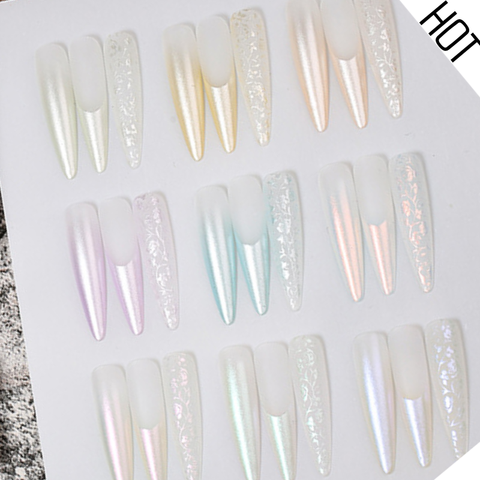  Hộp Gel Màu Tráng Gương Ngọc Trai 