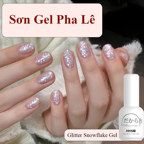  Sơn Gel Pha Lê Tuyết ANSC 