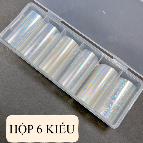  Foil Nail Dạ Quang Hộp Nhiều Kiểu 