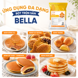 Bella - Bột Trộn Sẵn Bánh Đồng Xu, Taiyaky, Dorayaky, Farina | Túi 1kg