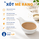 Xốt Mè Rang nhãn hiệu Faricook từ Farina | Chai 1L, Túi 1kg