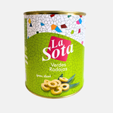 Quả Ô Liu Xanh Thái Lát Hiệu LA SOTA | Quy cách 2900 g/hộp