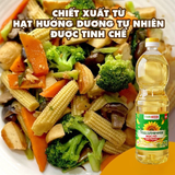 Dầu hướng dương tinh chế khử mùi cao cấp Faricook | 1L/chai