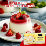 Gelatin lá màu bạc Gelita | 1kg/hộp