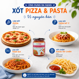 Xốt Pizza & Pasta vị nguyên bản | Hũ 240g, Túi 1kg
