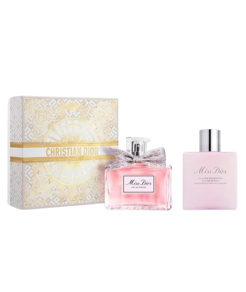  Giftset Nước Hoa Miss Dior Eau De Parfum (50ml +Body Lotion 75ml) 