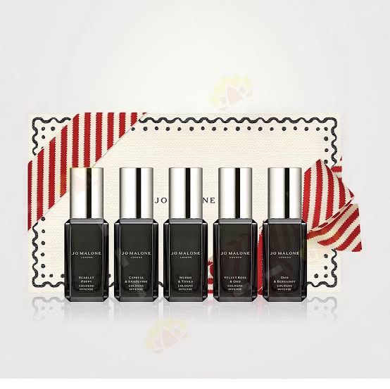  Gift Set Nước Hoa Unisex Jo Malone Cologne Intense Collection (5 Chai x 9ml) 