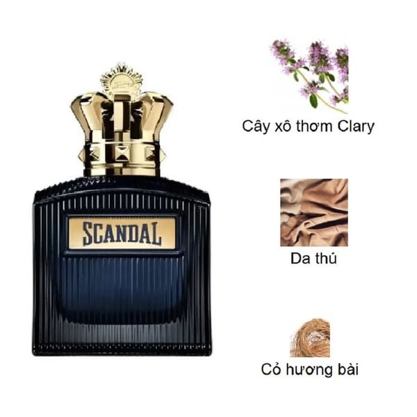  Nước hoa Jean Paul Gaultier Scandal Pour Homme Intense EDP 