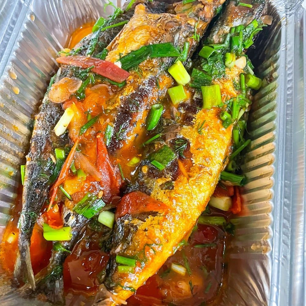  Cá Nục Bông Sốt Cà Chua 